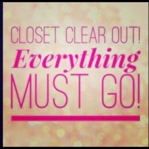 GOING TO COLLEGE CLOSET CLEANOUT SALE